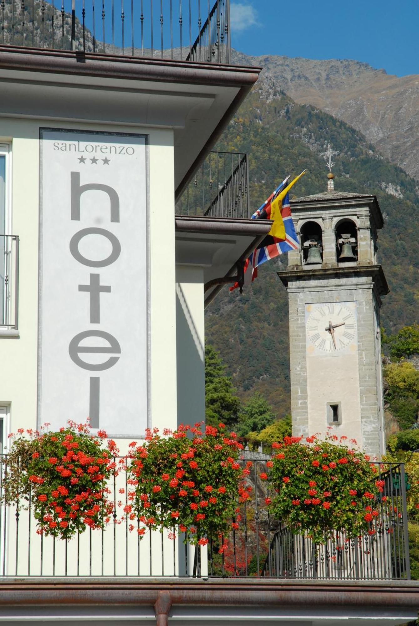 Hotel San Lorenzo Chiavenna Exterior photo